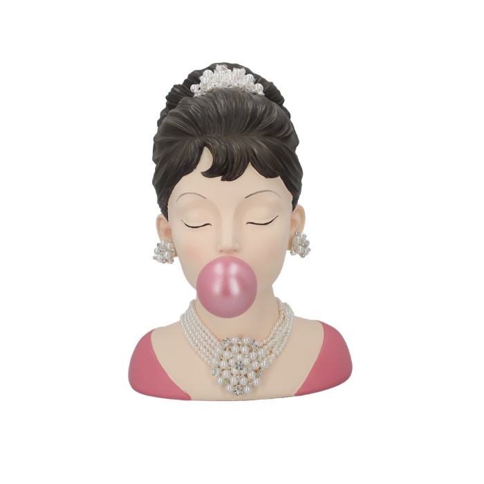 VASO BUSTO DONNA BUBBLE GUM