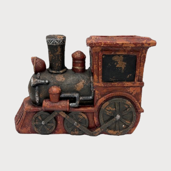 TRENINO ROSSO IN RESINA