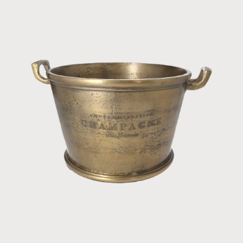 SECCHIELLO TONDO DORATO