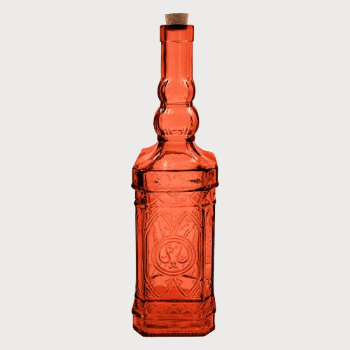 BOTTIGLIA DECORATIVA STILE WHISKEY