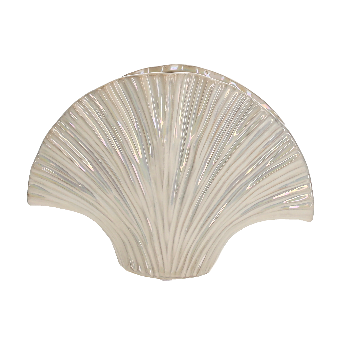 VASO CONCHIGLIA IN CERAMICA GR H.27×34×11