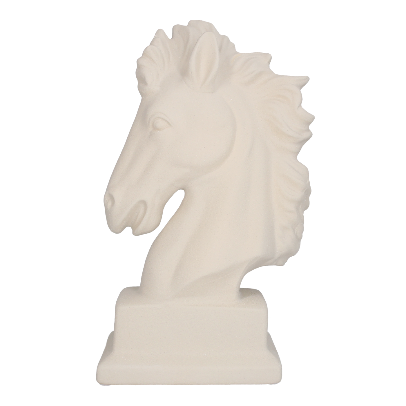 TESTA CAVALLO EFFETTO RUVIDO H.50X26X14